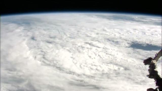 国際宇宙ステーションから見る地球の見本画像(2026年10月)